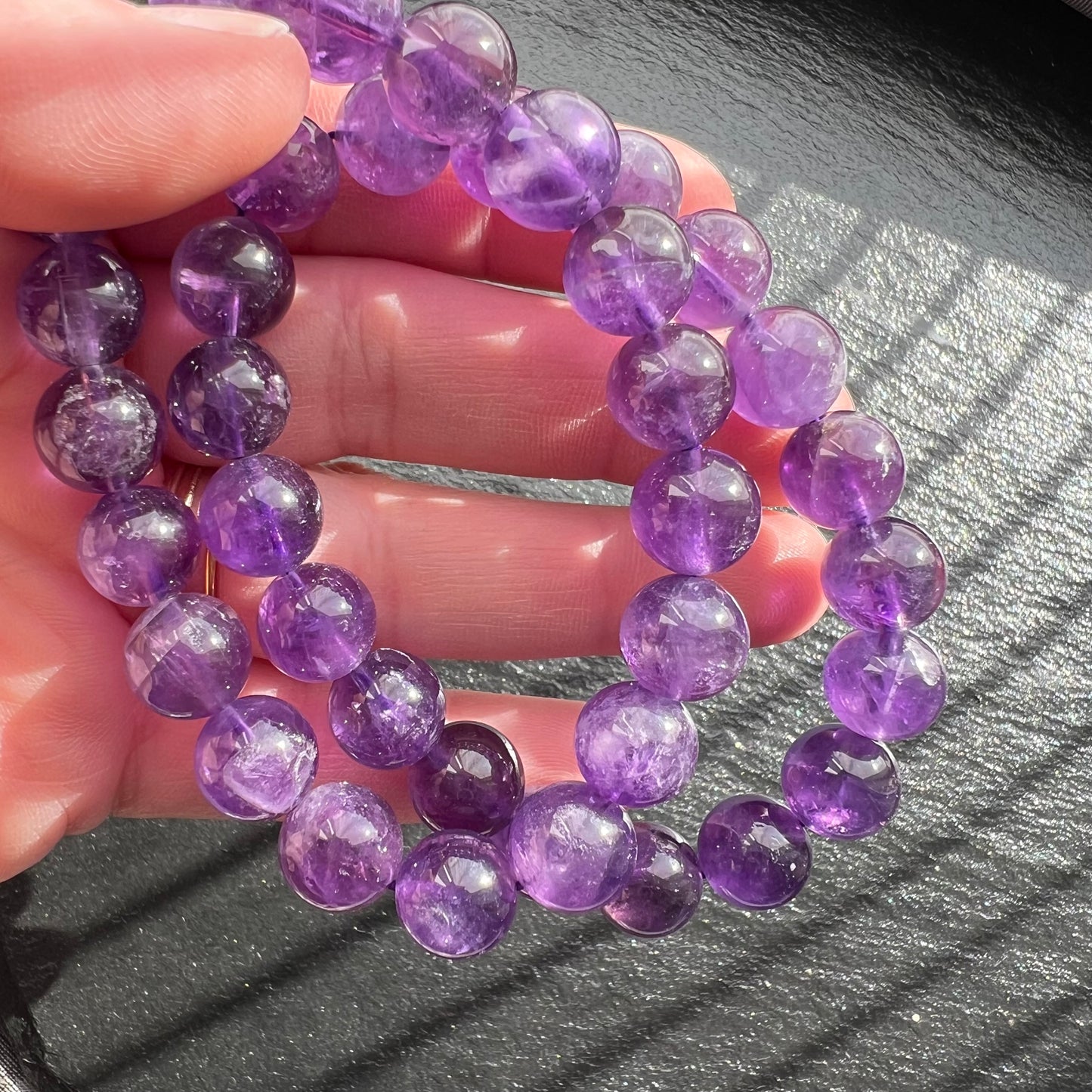 Amethyst – Armband der Klarheit & spirituellen Kraft 10mm