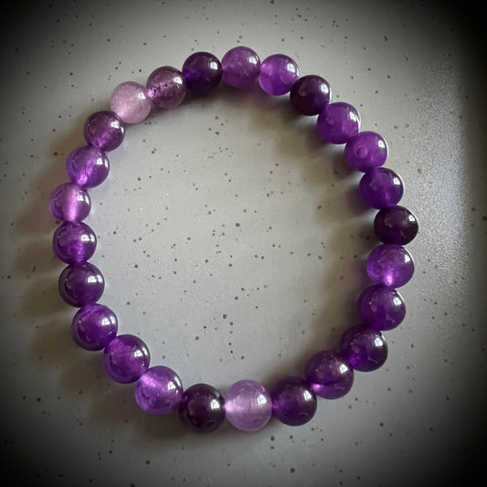 Amethyst – Armband der Klarheit & spirituellen Kraft