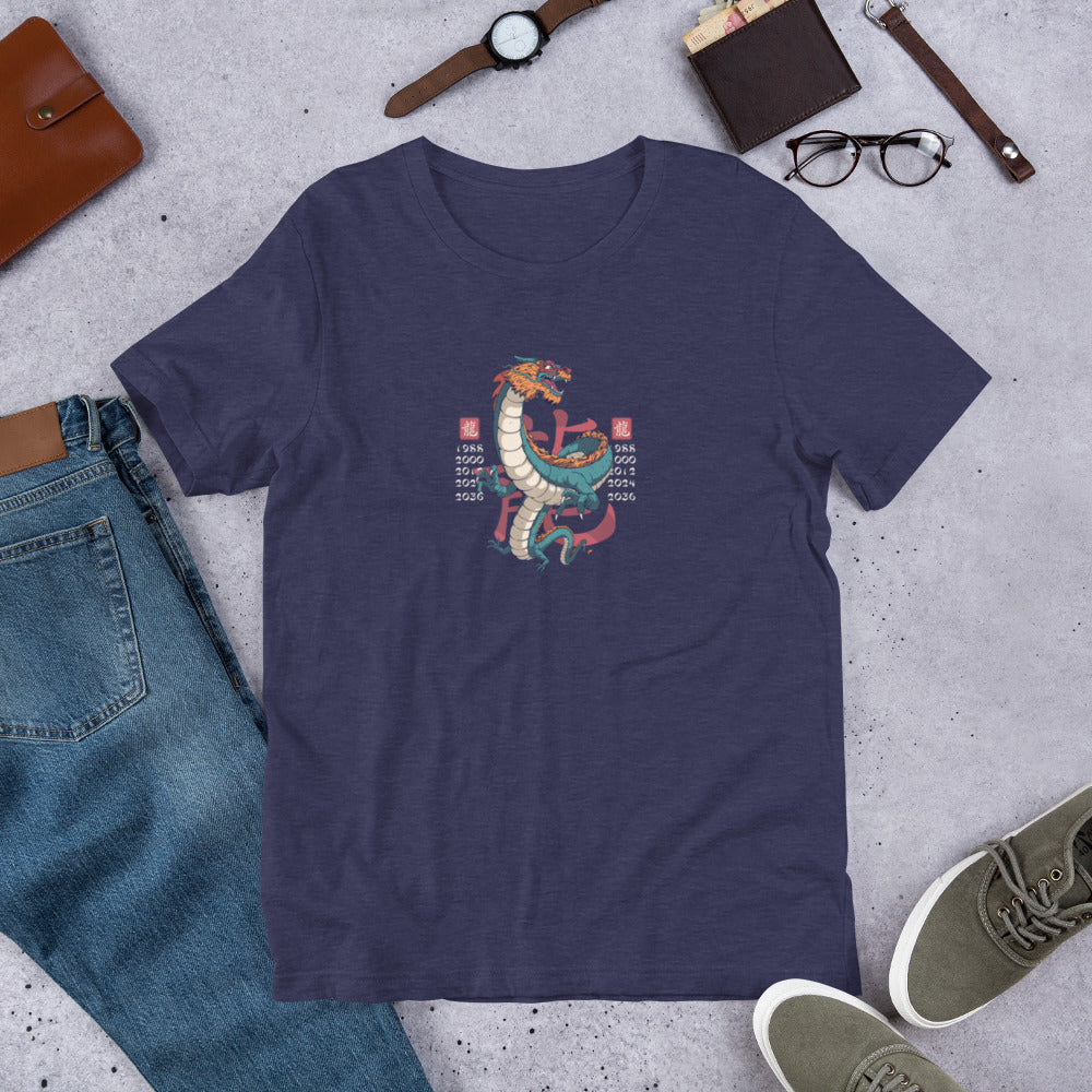 Unisex-T-Shirt Drache